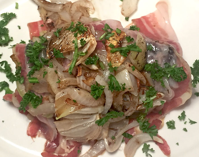 Gasthaus-Crames-Wollschweinschinken Gasthaus-Crames-Wollschweinschinken